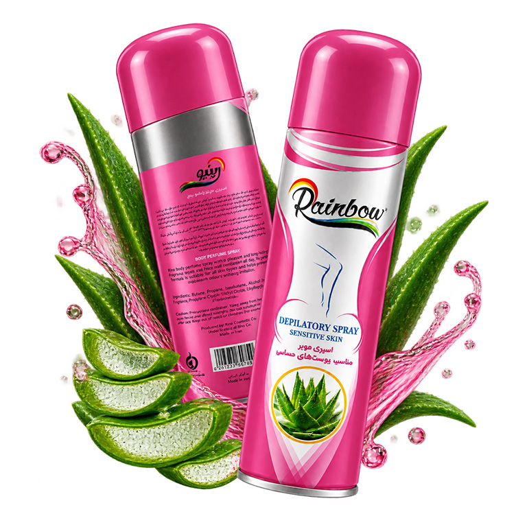 اسپری موبر رینبو2 اسپری موبر رینبو مدل ROSE OIL - تصویر 1