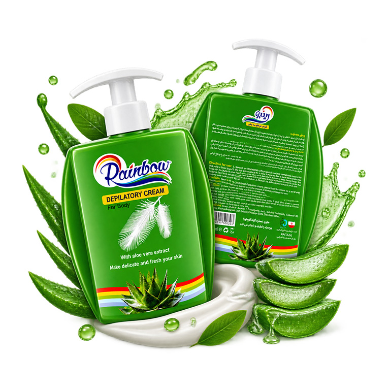 ۳کرم پمپی موبر رینبو کرم موبر رینبو مدل Aloevera - تصویر 1